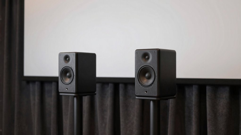 optimal speaker height placement