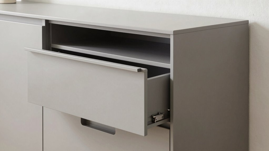 organized ergonomic workspace support