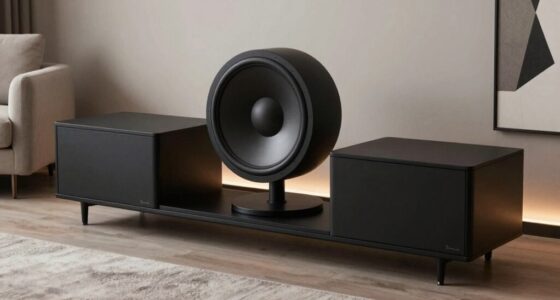 proper furniture for speakers
