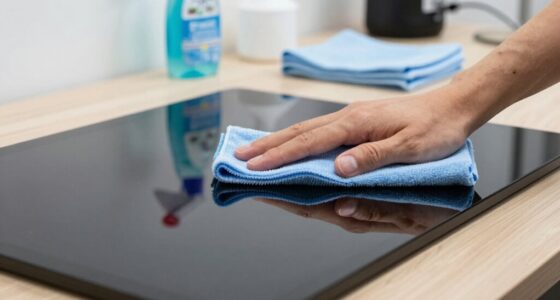 proper screen cleaning method