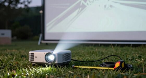 quick setup for projection