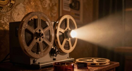 silent projector creates cinematic images