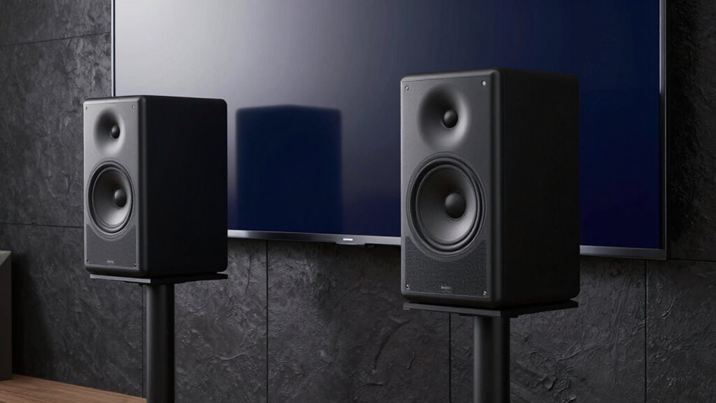 speaker stand height alignment