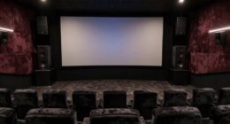 stereo sound enhances theater