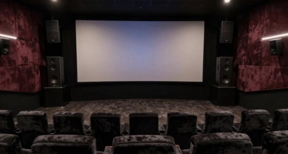 stereo sound enhances theater