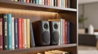 strategic bookshelf speaker placement