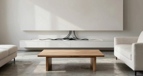 streamlined cables enhance aesthetics