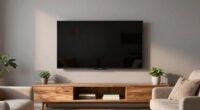 subtle balanced wall mounting