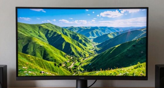 visual strain from screen size