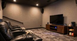 weekly theater room maintenance