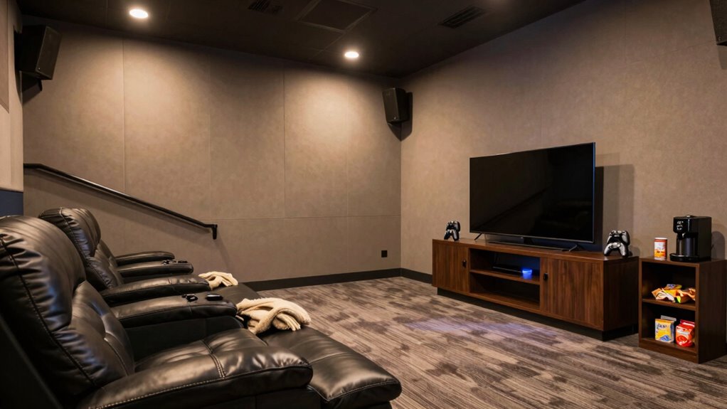 weekly theater room maintenance