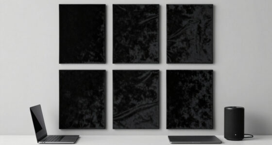 12 Best Black Velvet Fabric Panels for Screen Wall in 2026