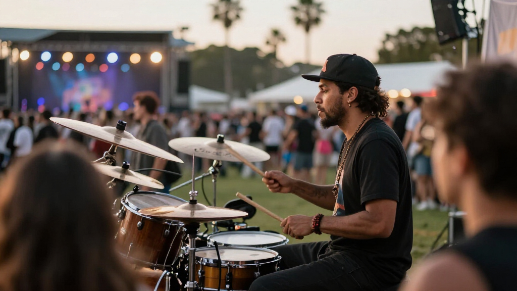 Drummer Abe Laboriel Jr. Joins Pearl Jam At Ohana Festival