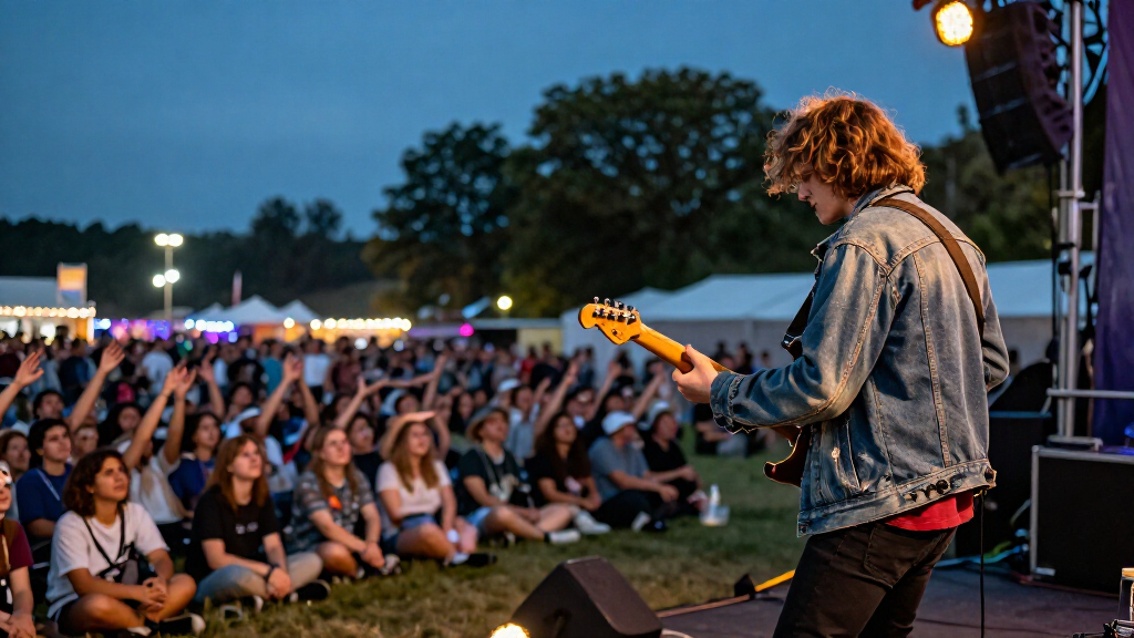 MJ Lenderman Debuts New Music At Good Moon Festival