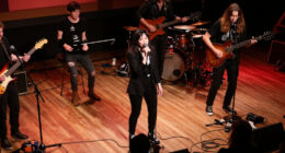 St. Vincent Plays Fallon With Marc Ribot, Hannah Cohen, & Ella Hunt
